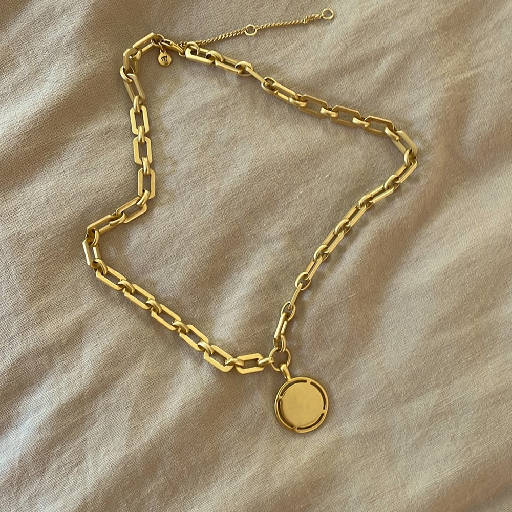 Madewell Paper Clip Necklace